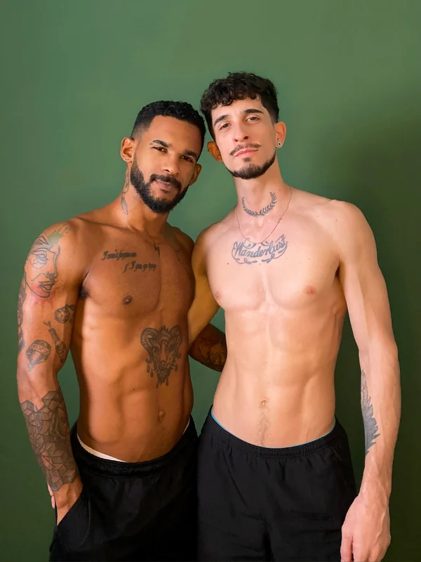 Caio and Ian 👨🏾‍❤️‍👨🏻