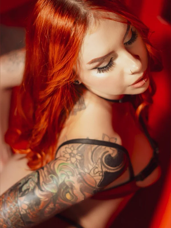 Petite Goddess in Red