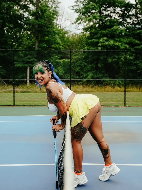 Spanish Barbie drains balls 💦😈